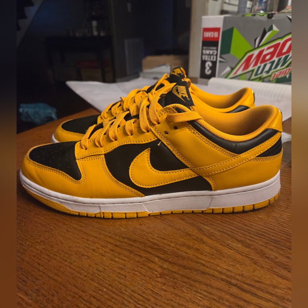 Nike Yellow and Black Sneakers